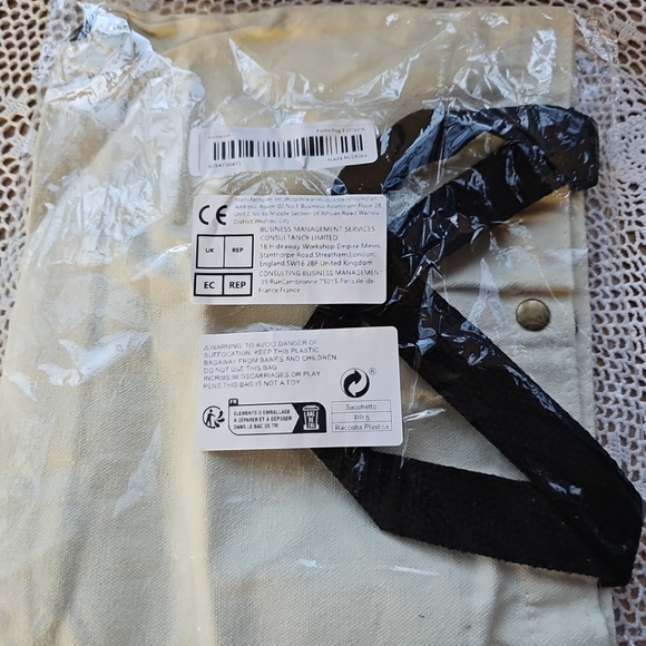 Pachacco canvas tote bag small. New - Picture 11 of 11